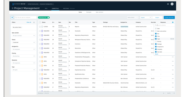 BIM 360 Project Management