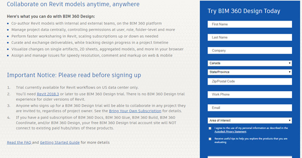 trial BIM 360