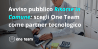 Risorse in Comune, One Team è sul MePA come fornitore abilitato!